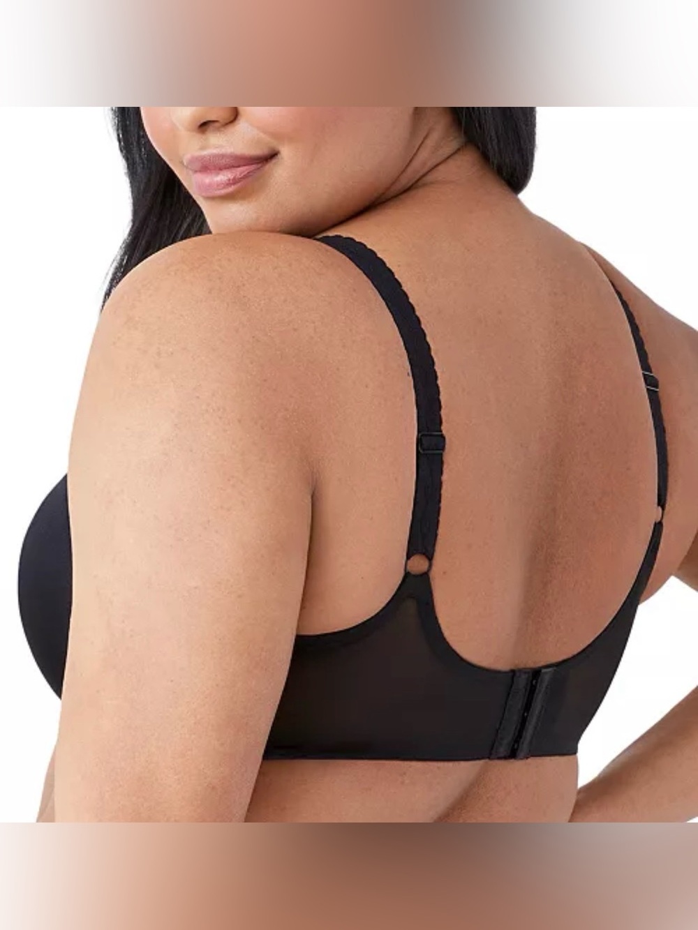 Wacoal 857109 Simple Shaping Minimizer Underwire Bra Black Women's 42G - Picture 2 of 4